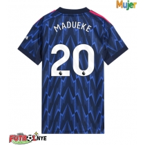 Camiseta Arsenal Noni Madueke #20 Visitante Equipación para mujer 2025-26 manga corta